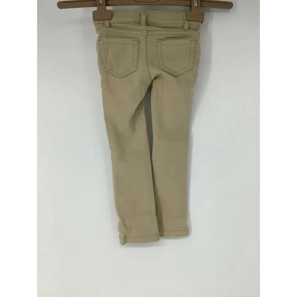The Children's Place 4 Sandy Uniform Ponte Knit Pull On Slim Jeggings OS35-13